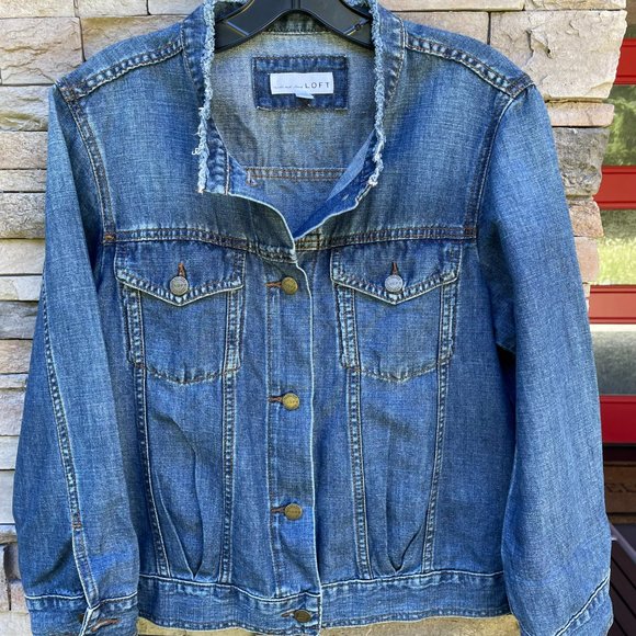 LOFT Jackets & Blazers - LOFT- Denim Jacket